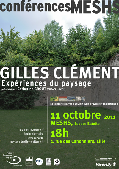 Gilles Clément, Affiche